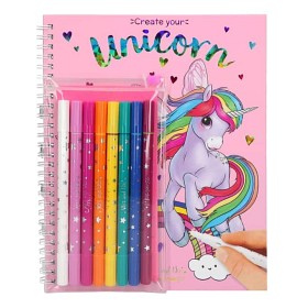 Bild på Ylvi and the Minimoomis Målarbok med Magic tuschpennor