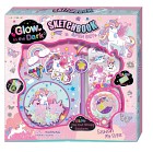 Anteckningsbok Unicorn med Penna & Självlysande Stickers