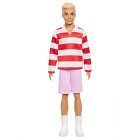 Barbie Fashionista Ken Docka Red & White Stripes