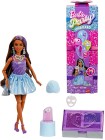 Barbie Glam Party Unboxed Purple Petite Docka