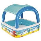 Bestway Pool med tak 147x147cm 265 liter