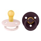 BIBS Colour Latexnapp 2-pack Size 2 (Petal/Plum)