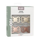BIBS Supreme Latexnapp 4-pack Size 2 (Ivory/Vanilla/Blush/Woodchuck)