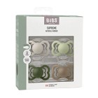 BIBS Supreme Latexnapp 4-pack Size 2 (Sand/Sage/Hunter Green/Dark Oak)