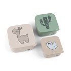 Done By Deer Snack Box 3-p Lalee (Sand Mix)