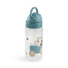 Done By Deer Vattenflaska Tiny Farm (Blue) 