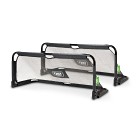 EXIT Panna ihopfällbart av stål Fotbollsmål 150x60 cm (Sett med 2) (Svart)