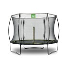 EXIT Silhouette Studsmatta med säkerhetsnät 244 cm (Svart)