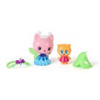 Gabby’s Dollhouse Figurset Queen Kitty Fairy & Kitty Gnome