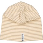 Geggamoja Mössa i bomullsribb (Beige)