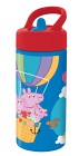 Greta Gris Vattenflaska 410 ml (Blå)