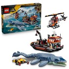 LEGO Jurassic World 77983 Dinosaurieattack med båt och mosasaurus
