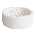 Little Louie Bollhav Plysch 90x30 cm (Off-white)