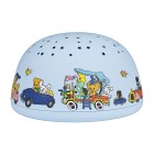 Rätt Start Bamse Nattlampa med stjärnhimmel och musik (Blå)