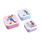 Rätt Start Pippi Långstrump Födelsedag Snackbox 3-pack (Rosa)