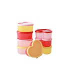 Rice Plastburkar Hjärtan 8-pack (Mix)