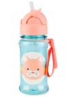 Skip Hop Zoo Flaska Tritan Katt (Rosa)