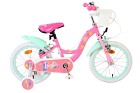 Volare Barbie Barncykel 14" Dubbla Handbromsar (Rosa)