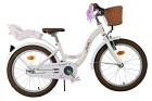 Volare Blossom Barncykel 18" Fotbroms (Vit)