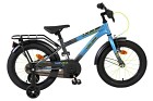 Volare Thombike Barncykel 16" Fotbroms (Blå/Grå)