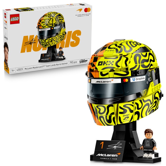 LEGO Editions Formula 1 43023 McLaren Mastercard F1 Team Lando Norris hjälm