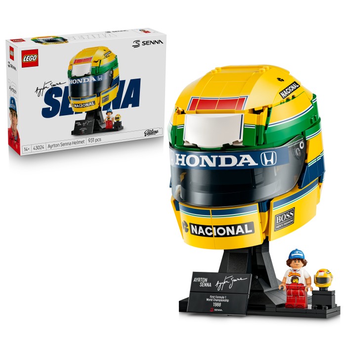 LEGO Editions Formula 1 43024 Ayrton Senna hjälm