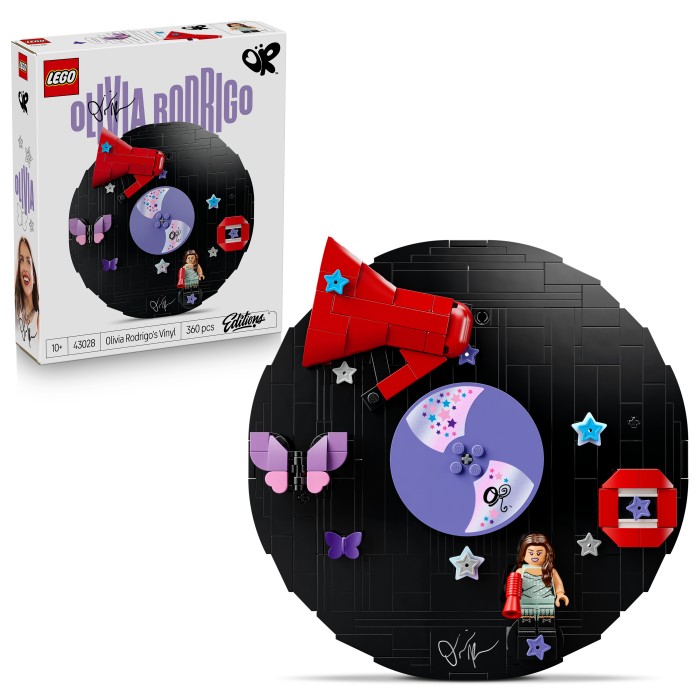 LEGO Editions Music 43028 Olivia Rodrigos vinylskiva