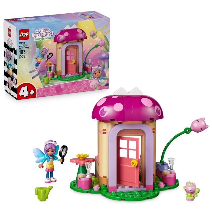 LEGO Gabby's Dollhouse 11212 Kattälvans trädgårdshus