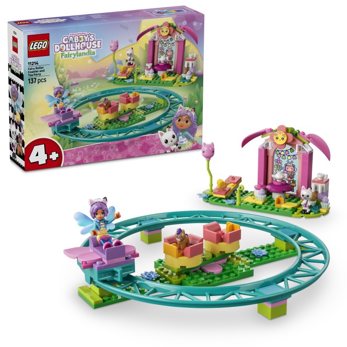 LEGO Gabby's Dollhouse 11214 Älvkarusell och teparty