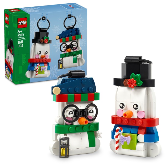 LEGO Iconic 40812 Snögubbepynt