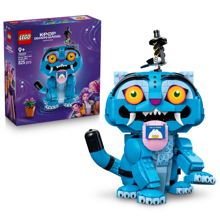 LEGO KPop Demon Hunters 72537 Tigern Derpy och fågeln Sussie