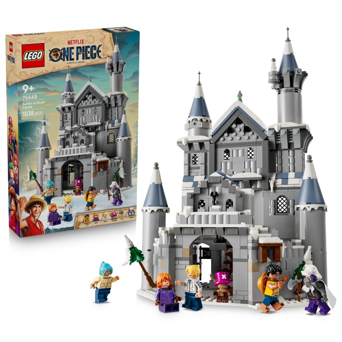 LEGO ONE PIECE 75645 Strid vid Drum-slottet