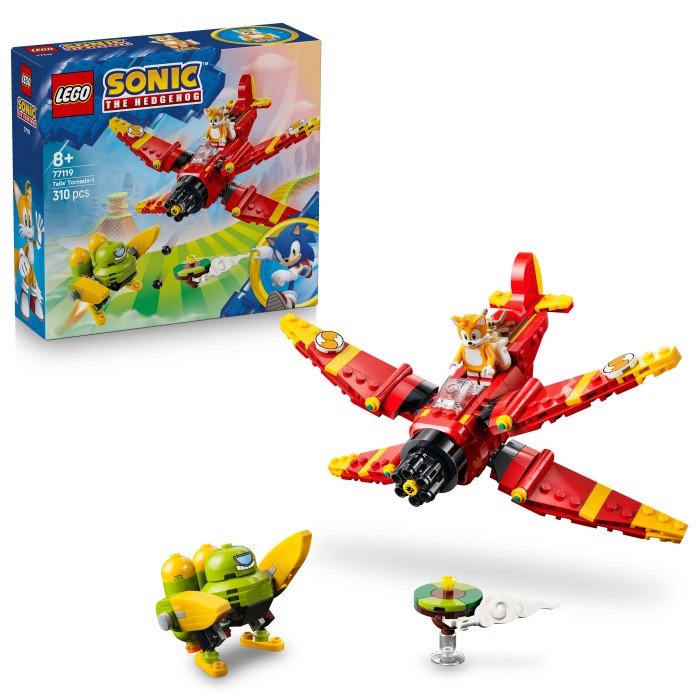 LEGO Sonic 77119 Tails Tornado-1