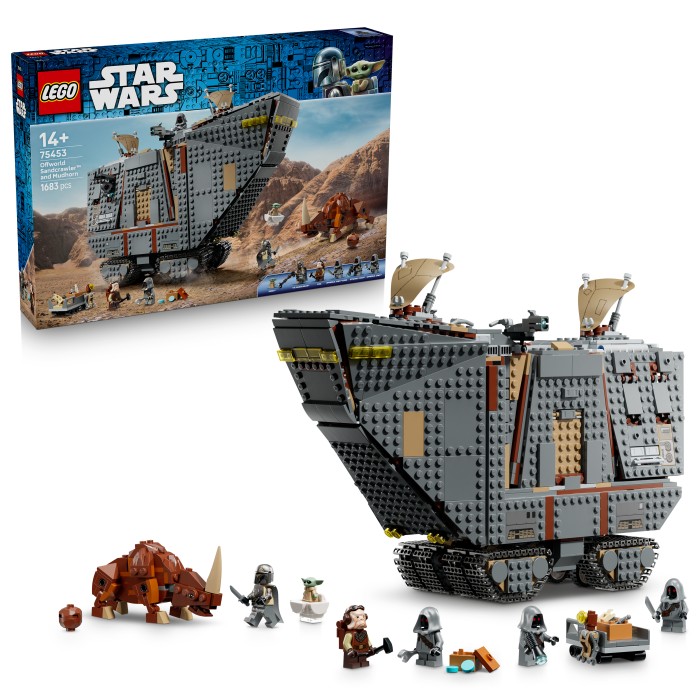 LEGO Star Wars 75453 Offworld Sandcrawler and Mudhorn