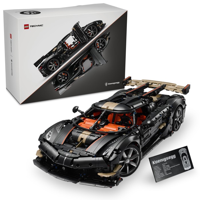 LEGO Technic 42232 Koenigsegg Sadair's Spear megabil