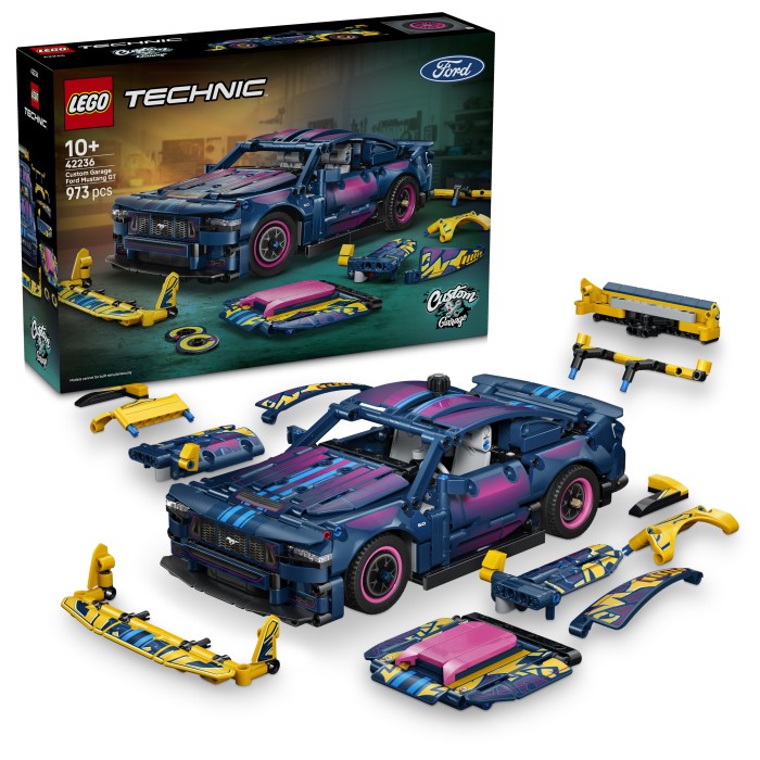 LEGO Technic 42236 Specialdesignad Ford Mustang GT bil