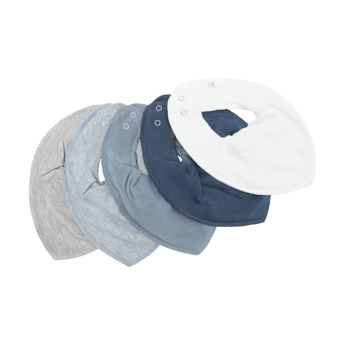 Pippi Drybib 5-pack (Dark Blue)